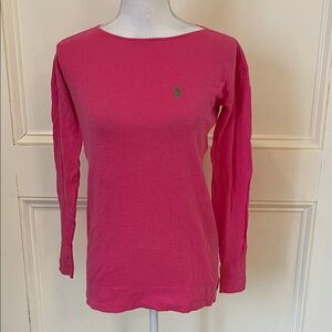 Ralph Lauren Pink Long Sleeve Tee